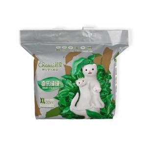 Diapers on a modern factory automated production line